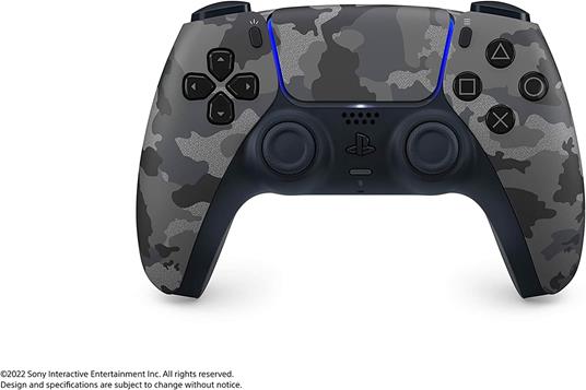 SONY PS5 Controller Wireless DualSense Grey Camo - 3