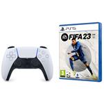 Sony DualSense + FIFA 23 Nero, Bianco Bluetooth Gamepad Analogico/Digitale PlayStation 5