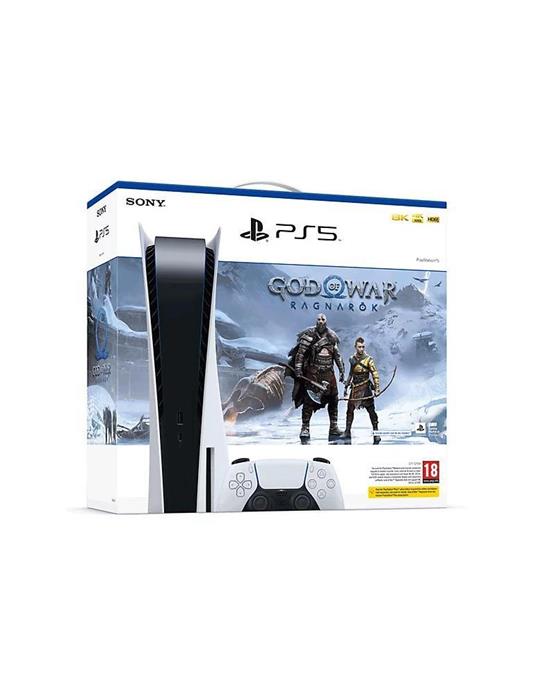 Console PlayStation5 PS5 con Lettore Disc Version + God of War Ragnarok EU  - gioco per Console e accessori - Sony - Console - Videogioco | IBS