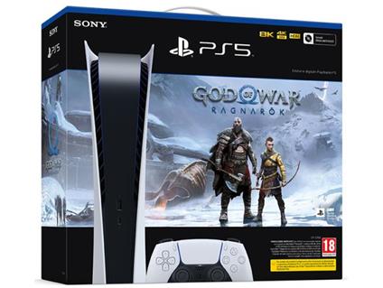 PLAYSTATION 5 DIGITAL EDITION+GOD OF WAR RAGNAROK C CHASSIS CONSOLE