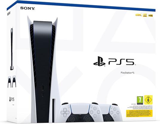 Console Playstation 5 Ps5 Con Lettore Disc Version + 2 Controller Dualsense  Eu - gioco per Console e accessori - Sony - Console - Videogioco | IBS