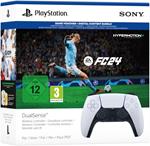 SONY PS5 Controller Wireless DualSense White+EA SPORTS FC 24