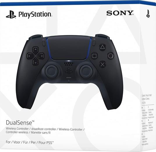 Sony DualSense Nero Bluetooth/USB Gamepad Analogico/Digitale PlayStation 5  - gioco per Console e accessori - Sony - Controller e Gamepad - Videogioco  | IBS