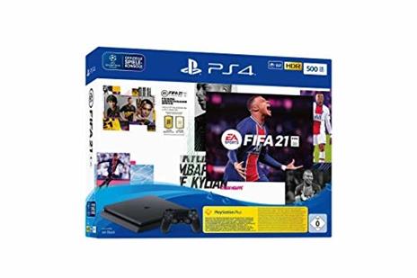 Sony PlayStation 4 Slim + FIFA 21 500 GB Wi-Fi Nero - 2