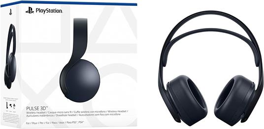 SONY PS5 Cuffie Wireless Pulse 3D Midnight Black - gioco per Console e  accessori - Sony - Accessori Gaming - Videogioco