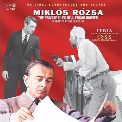 Private Files Of J. Edgar Hoover - CD Audio di Miklos Rozsa