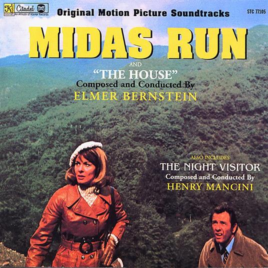 Midas Run-The House-Thenight Visitor (Colonna Sonora) - CD Audio di Elmer Bernstein