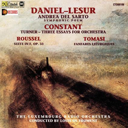 Andrea Del Sarto. A Symphonic Poem - CD Audio di Jean-Yves Daniel Lesur