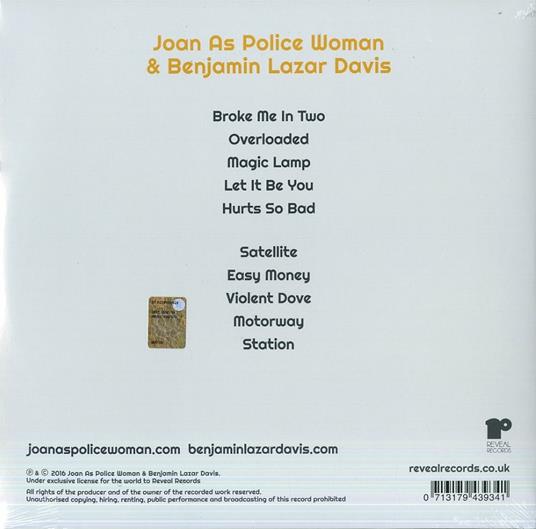 Let it Be You - Vinile LP + CD Audio di Joan As Police Woman - 2