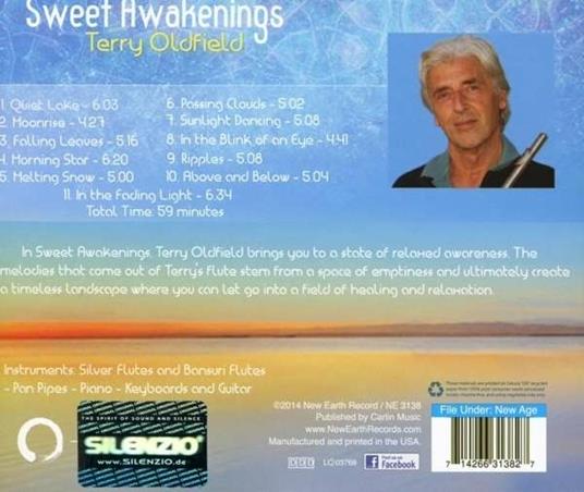 Sweet Awakenings - CD Audio di Terry Oldfield - 2