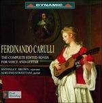 Integrale delle songs per voce e chitarra - CD Audio di Ferdinando Carulli