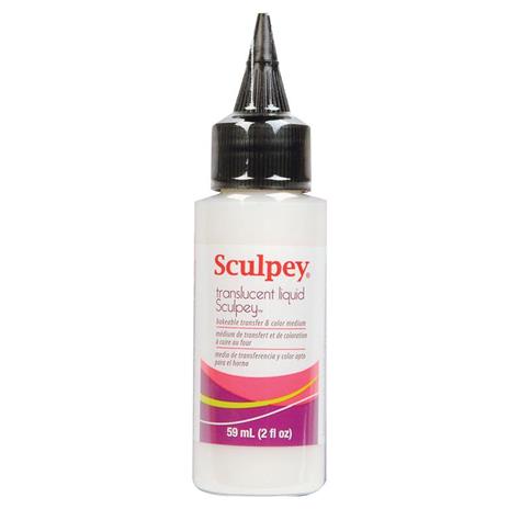 Argilla liquida per cottura Sculpey - Traslucida 59 ml - 2