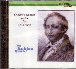 Works for 3&4 Flutes - CD Audio di Friedrich Kuhlau
