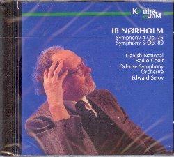 Sinfonie n.4, n.5 - CD Audio di Ib Norholm