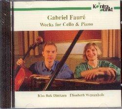 Works for Cello & Piano - CD Audio di Gabriel Fauré