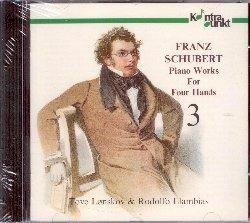 Musica completa per pianoforte a quattro mani vol.3 - CD Audio di Franz Schubert,Tove Lonskov,Rodolfo Llambias