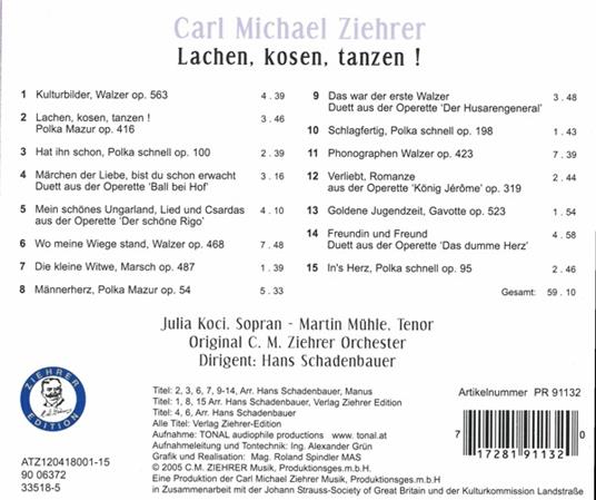 Selected Works - CD Audio di Carl Michael Ziehrer - 2