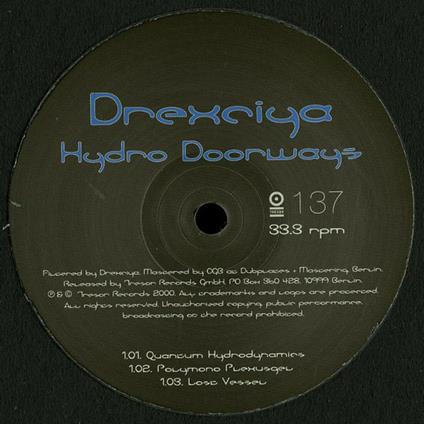 Hydro Doorways - Vinile LP di Drexciya