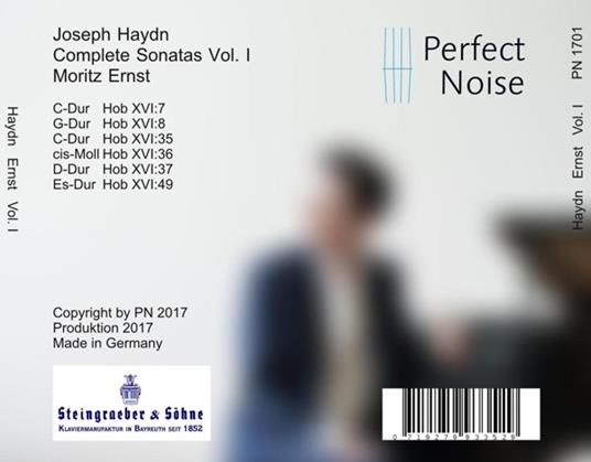 Sonate per pianoforte vol.1 - CD Audio di Franz Joseph Haydn,Moritz Ernst - 2