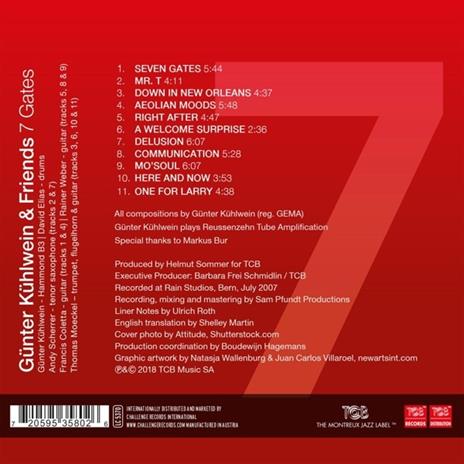 7 Gates - CD Audio di Gunter Kuhlwein - 2