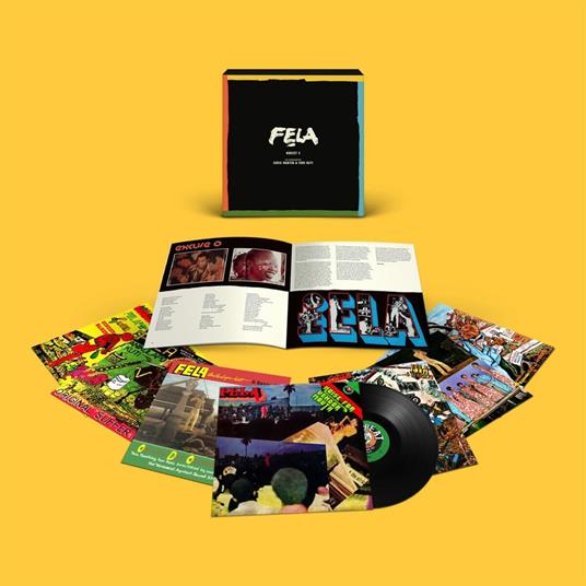 Boxset 5 (Co-Curated By Chris Martin and Femi Kuti) (Vinyl Box Set) - Vinile LP di Fela Kuti