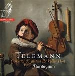 Concertos & Cantata Ihr Volker Hort - CD Audio di Georg Philipp Telemann,Florilegium