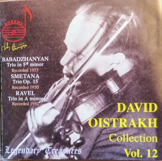 Collection vol.12 - CD Audio di David Oistrakh