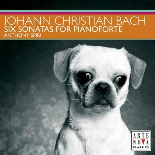 Six Sonatas for Pianoforte - CD Audio di Johann Christian Bach