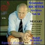 Concerti per pianoforte n.14, n.15, n.17, n.22, n.27 - CD Audio di Wolfgang Amadeus Mozart,Sviatoslav Richter,Rudolf Barshai