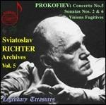 Concerto per pianoforte n.5 - Sonate n.2, n.6 - CD Audio di Sergei Prokofiev,Sviatoslav Richter,Evgeny Svetlanov