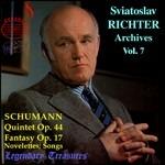 Quintetto op.44 - Fantasia op.17 - Novelettes - CD Audio di Robert Schumann,Sviatoslav Richter