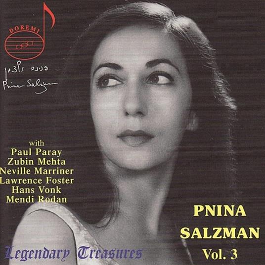 Volume 3 - CD Audio di Pnina Salzman