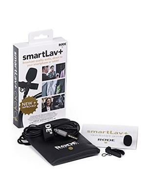 Rode smartLav+ Microfono Lavalier con Filtro Anti-pop, Resistente all'Acqua  per Smartphone e Tablet, Nero - Rode - TV e Home Cinema, Audio e Hi-Fi | IBS