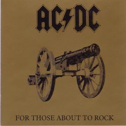 For Those About To Rock We Salute You - CD Audio di AC/DC