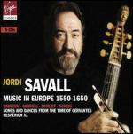 European Instrumental Music 1550-1650 - CD Audio di Jordi Savall