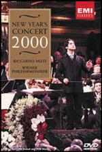 Riccardo Muti, Wiener Philarmoniker, New Year's Concert 2000 (DVD) - DVD di Riccardo Muti,Wiener Philharmoniker