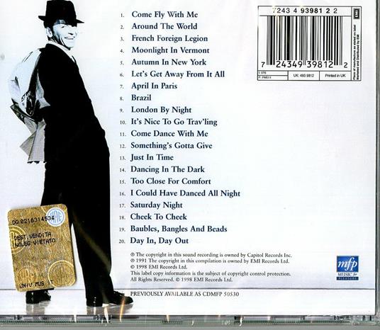 20 Classic Tracks - CD Audio di Frank Sinatra - 2