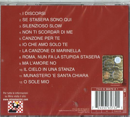 I discorsi - CD Audio di Mina - 2