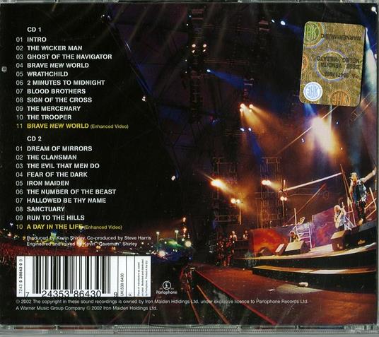 Rock in Rio - CD Audio di Iron Maiden - 2
