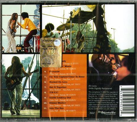 Live. The 1971 Tour - CD Audio di Grand Funk Railroad - 2