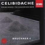 Sinfonia n.4 - CD Audio di Anton Bruckner,Sergiu Celibidache,Münchner Philharmoniker