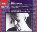 La Passione secondo Matteo - CD Audio di Johann Sebastian Bach,Wilhelm Furtwängler,Dietrich Fischer-Dieskau,Elisabeth Grümmer,Anton Dermota,Wiener Philharmoniker