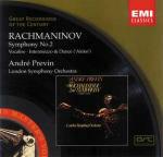 Sinfonia n.2 - Vocalise - CD Audio di Sergei Rachmaninov,André Previn,London Symphony Orchestra