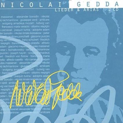 Lieder & Arias - CD Audio di Nicolai Gedda