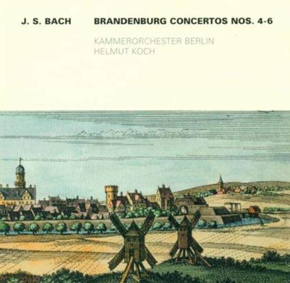 Brandenburg Concertos 4-6 - CD Audio di Johann Sebastian Bach