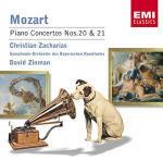 Concerti per pianoforte n.20, n.21 - CD Audio di Wolfgang Amadeus Mozart,David Zinman,Christian Zacharias,Orchestra Sinfonica della Radio Bavarese