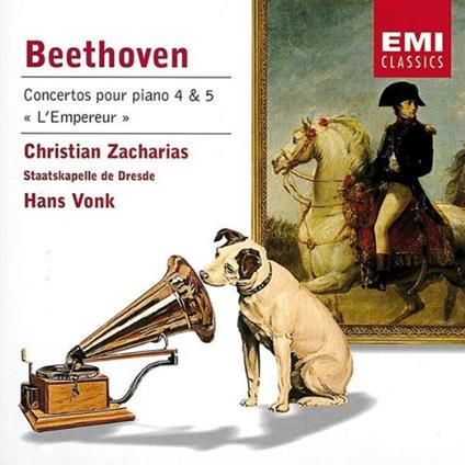 Concertos Pour Piano 4 & 5 - L'Empereur - CD Audio di Ludwig van Beethoven