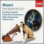 Quartetti con pianoforte n.1, n.2 - CD Audio di Wolfgang Amadeus Mozart,Christian Zacharias,Frank Peter Zimmermann