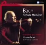 Concerti per violino - CD Audio di Johann Sebastian Bach,Yehudi Menuhin,Christian Ferras