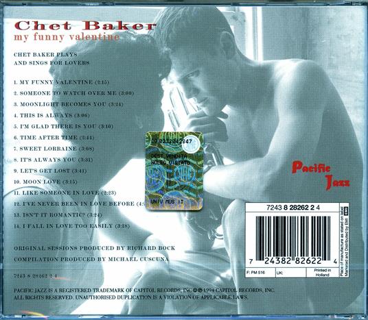 My Funny Valentine - CD Audio di Chet Baker - 2